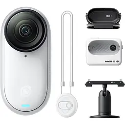 Екшн-камера Insta360 GO 3S 4K Standard Bundle 64GB White (CINSAATA_GO3S06) - мініатюра 6