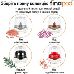 Підставка прямокутна FinaMill для 3-х подів, чорна (FMA102-1BLК) - мініатюра 7