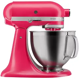 Кухонна машина KitchenAid Artisan 4,8 л 5KSM195PSEHI з відкидним блоком колір гібіскус