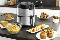Мультипіч Аерофритюрниця Tefal Easy Fry Classic Hot Air Fryer EY201D Stock - мініатюра 3