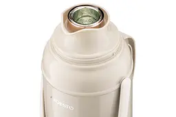 Термос Ardesto Gemini Gourmet 2 л Бежевий AR2620BGG - мініатюра 6