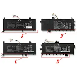 Акумулятор для Asus VivoBook X409B X409D X509B X509D X509F X509U 7.6V 4050 mAh 32Wh, B21N1818-1, (Варіант C, Original) - мініатюра 3