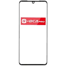 Скло дисплея LG G900EM Velvet 5G /G910 чорне, з OCA-плівкою, оригінал G+OCA PRo