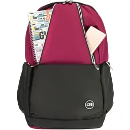 Рюкзак шкільний Cool For School Червоний з чорним 145-175 см (CF86747-03) - мініатюра 3