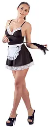 Костюм покоївки Cottelli Collection Costumes L чорний - мініатюра 3