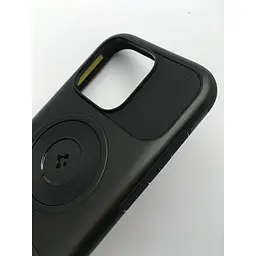 Оригінальний протиударний чохол Spigen Slim Armor (MagFit) MagSafe для iPhone 16 Pro (6.3") Black ACS08164 - мініатюра 7