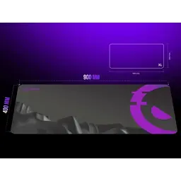 Килимок для мишки Lorgar Advanced MPA15XL Speed Black/Purple (LRG-MPA15XL) - мініатюра 10