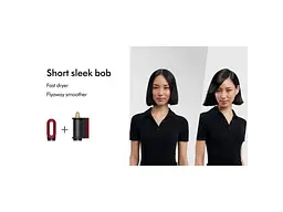 Мультистайлер Dyson Airwrap i.d. HS08 Multi-Styler and Dryer Straight to Wavy - Red Velvet/Gold (596926-01) - мініатюра 3