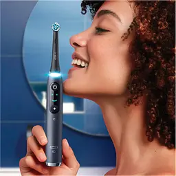 Электрическая зубная щетка Oral-B IOM9.1B2.2AD Black Onyx - миниатюра 8