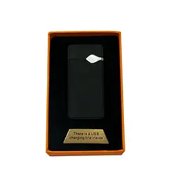 Електрозапальничка Lighter Classical Fashionable матова, електроімпульсна запальничка | електрозапальничка (ST) - мініатюра 4