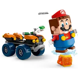 Конструктор LEGO Super Mario Mario Kart Bowser та його замок 1068 деталей (72039) - мініатюра 7