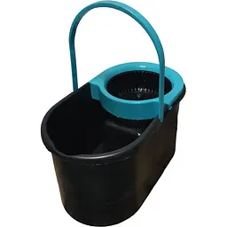 Набір для прибирання Zambak Plastik Spin Mop відро з педаллю та швабра 14 л (ZP-356) - мініатюра 4