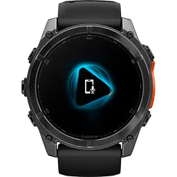 Смарт-годинник Garmin Fenix 8 AMOLED 51mm Slate Gray with Black Silicone Band (010-02905-00) [115050] - мініатюра 7
