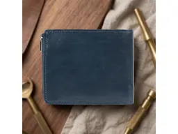 Чоловічий портмоне Натуральна шкіра Italico 3645 blu Синє 12x9.5 см TONY PEROTTI acs0032358 - мініатюра 7