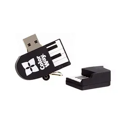 USB флеш накопичувач ColorWay Piano 64 GB 3.0 Black (CW-USBPO64) - мініатюра 2