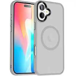 Чохол Ummi Colorful with MagSafe для Apple iPhone 17 (6.3) Сірий / Grey