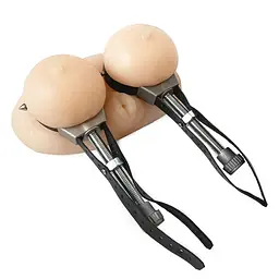 Затискачі для грудей із шипами Art of Sex - Hard Chest clamps - мініатюра 2