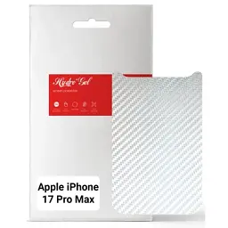 Плівка захисна Armorstandart Back panel Carbone Apple iPhone 17 Pro Max Transparent (ARM86201)
