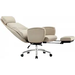 Офісне крісло GT Racer B-6657A Cream [140957] - мініатюра 4