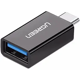 Перехідник Ugreen US173 USB-C to USB-A OTG 15см Black (20808) [91952]