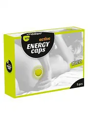 Збудливі капсули для чоловіків ERO Energy Caps (ціна 5 шт капсул в упаковці)