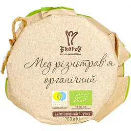 Мед різнотрав'я Екород органічний 700 г - мініатюра 4