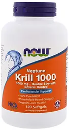 Масло криля Now Foods Neptune Krill 1000 мг 120 капс