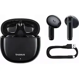 Бездротові навушники Baseus Bowie E13 True Wireless Earphones A00059701127-Z1 Black - мініатюра 4