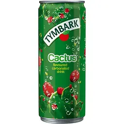 Газированный напиток Tymbark со вкусом кактуса 0.33 л																			