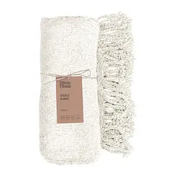 Плед Ardesto Chenille 140х190 см 100% поліестер айворі pbe0050433 - мініатюра 2