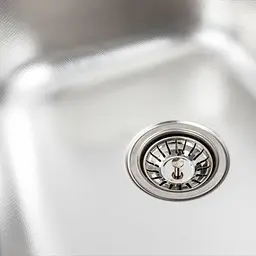 Кухонна мийка з нержавіючої сталі Platinum 9550В декор (0,8/180 мм), R, Decor - мініатюра 7