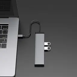 USB-хаб MiiiW HDXiaomi/USB-C PD/USB-A3.0x3/TF/SD MWCMA01 - мініатюра 2