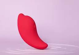 Вібратор та кліторальний стимулятор KISTOY Heidi Red - мініатюра 12