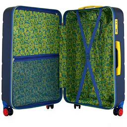 Валіза велика Semi Line T5932-3 ABS-пластик 28 дюймів 98 л Navy - мініатюра 7