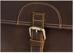 Чоловіча шкіряна сумка Vintage 28х27х5 см sum0012387 - мініатюра 10