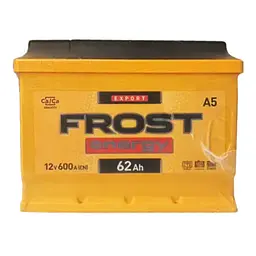 Автомобільний акумулятор FROST ENERGY 6СТ-62Ah Аз 600А (EN) 00002872