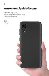 Чехол ArmorStandart ICON для Samsung A03 Core (A032) Camera cover Black (ARM60878) - мініатюра 7
