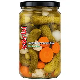 Мариновані овочі Corbi Mixed Pickles 190 г (8413236750205)