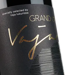Вино Shabo Vaja Grand Cru Каберне Сапераві Мерло, червоне, сухе, 13,2%, 0,75 л - мініатюра 3