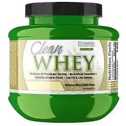 Протеїн Ultimate Nutrition Clean Whey, 30 грам - Ваніль