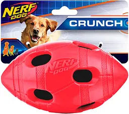 Футбольний м'яч для собак Nerf Dog Rubber Bash з інтерактивним світлодіодом