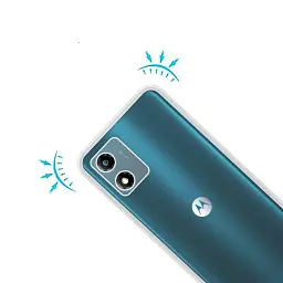Силіконовий чохол BeCover для Motorola Moto E13 Transparancy (708819) - мініатюра 3