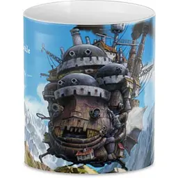 Кухоль GeekLand Ходячий Замок Хаула Howls Moving Castle 330 мл білий - мініатюра 2