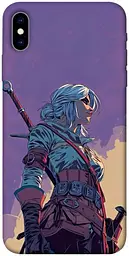 TPU чохол Demsky The witcher ciri для Apple iPhone X (5.8")