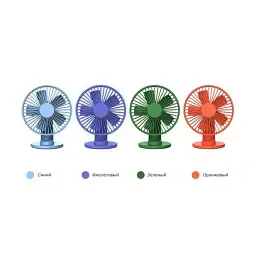 Портативний вентилятор XiaomiVH Clip Fan F04 Blue - мініатюра 4