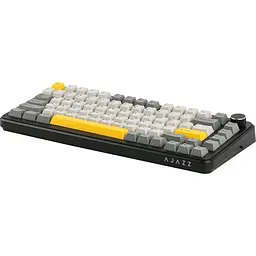 Клавіатура Ajazz AK820 MAX Magnetic Switch Black/Gray/Yellow RGB (AK820MAX-WM-BGY) [142201] - мініатюра 4