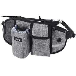 Поясна сумка для вигулу собак з поводком Dog Walking Waist Belt Bag - мініатюра 3