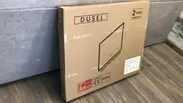 Дзеркало Dusel DE-M1091 75x120 з годинником, Білий - мініатюра 10