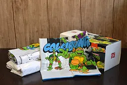 Підлітковий комплект Disney Ninja Turtles Four Ранфорс / простирадло на резинці Tac pbe0051162 - мініатюра 2