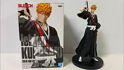 Фігурка Banpresto Bleach Ichigo Kurosaki solid and souls Бліч Ічіго Куросакі 17см WST B IK - мініатюра 4